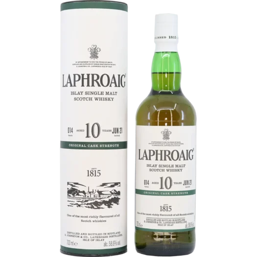 Laphroaig 10 years CS 58,6%