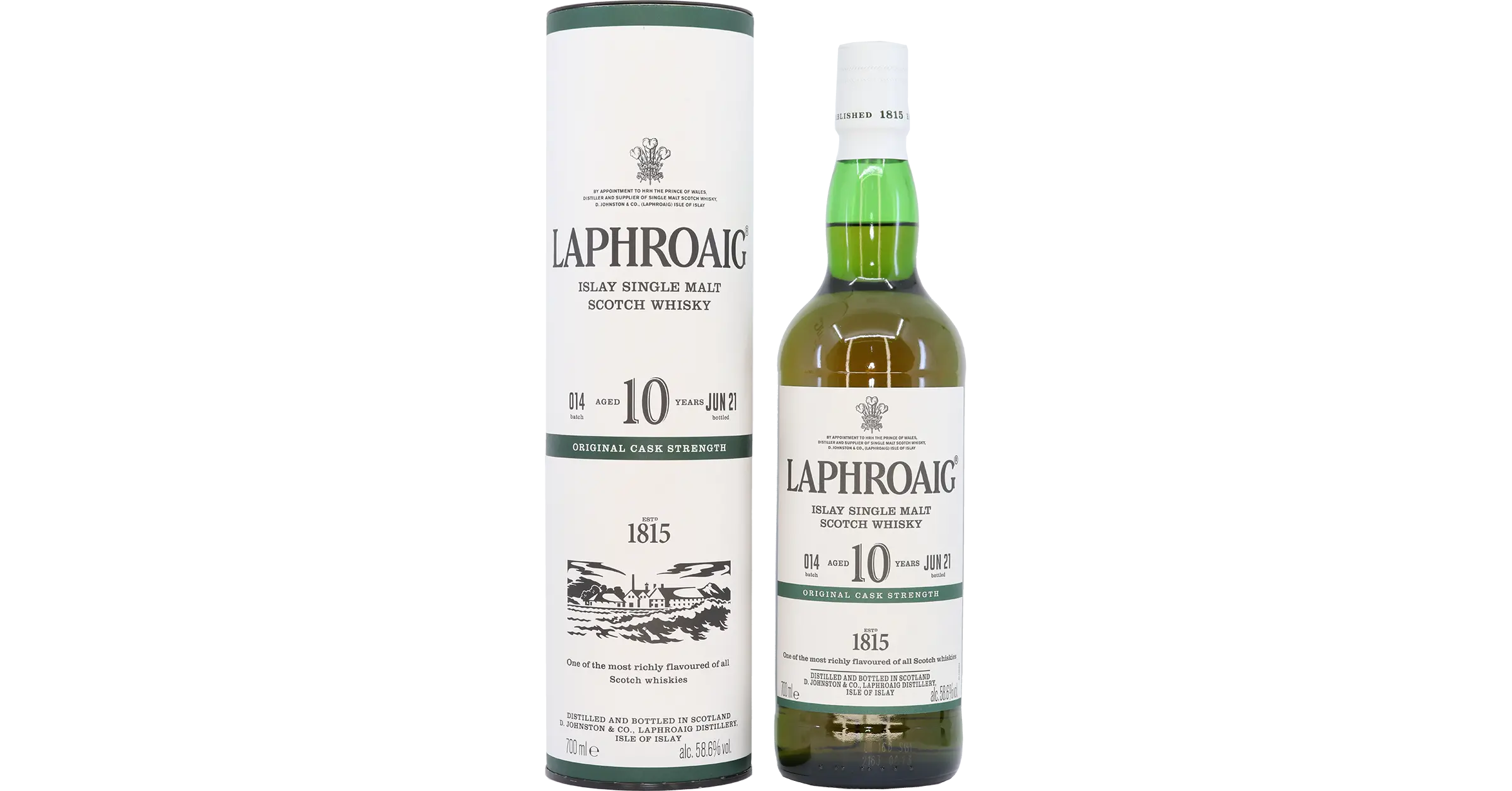 Laphroaig 10 years CS 58,6%