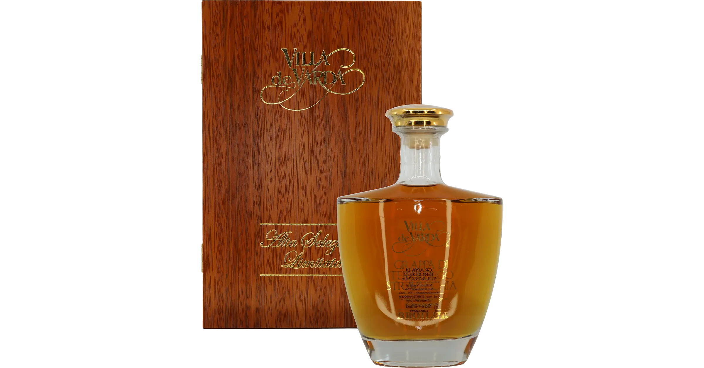 Grappa Villa de Varda Teroldego Stravecchia