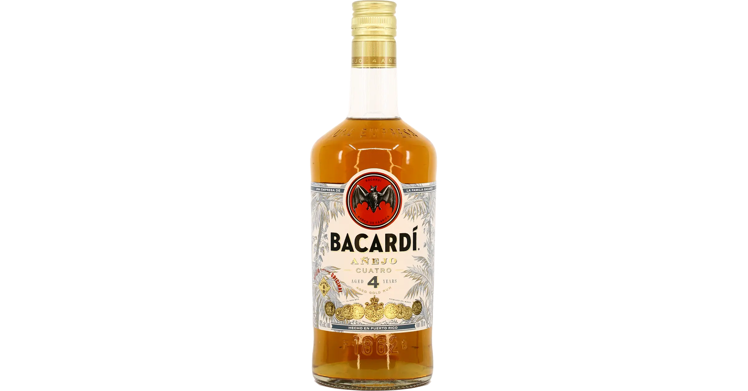 Rum Bacardi Anejo Cuatro
