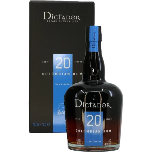 Rum Dictador 20 years