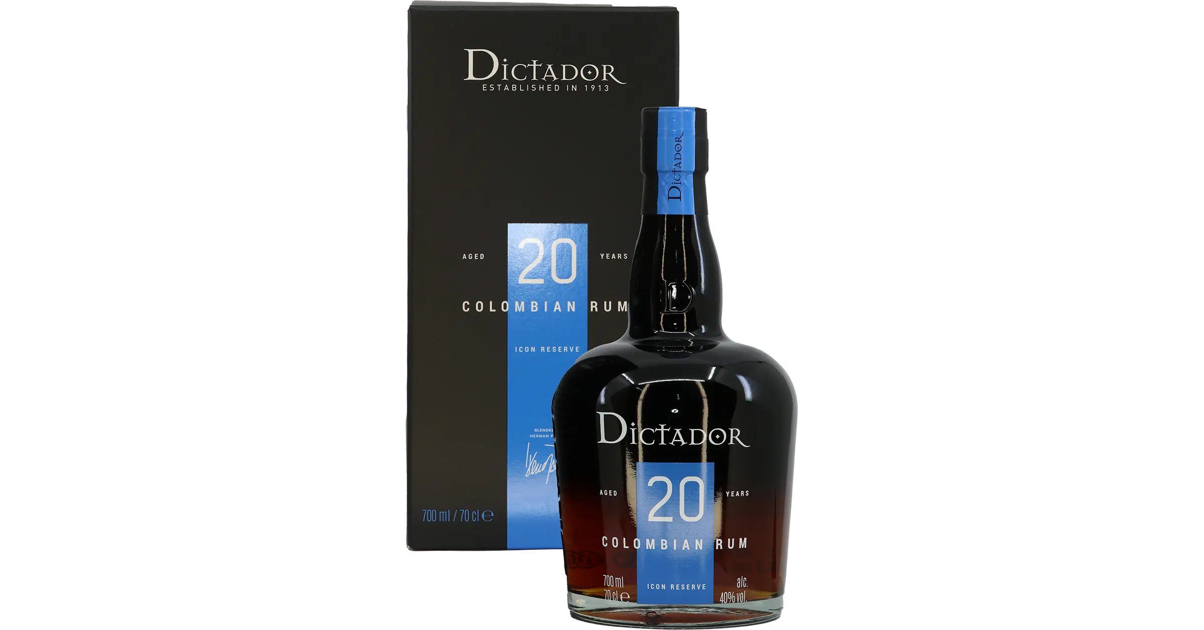 Rum Dictador 20 years