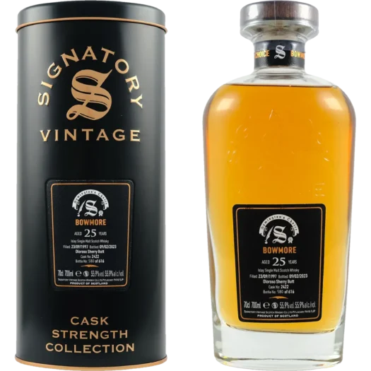 Bowmore 25 Years 1997 Signatory