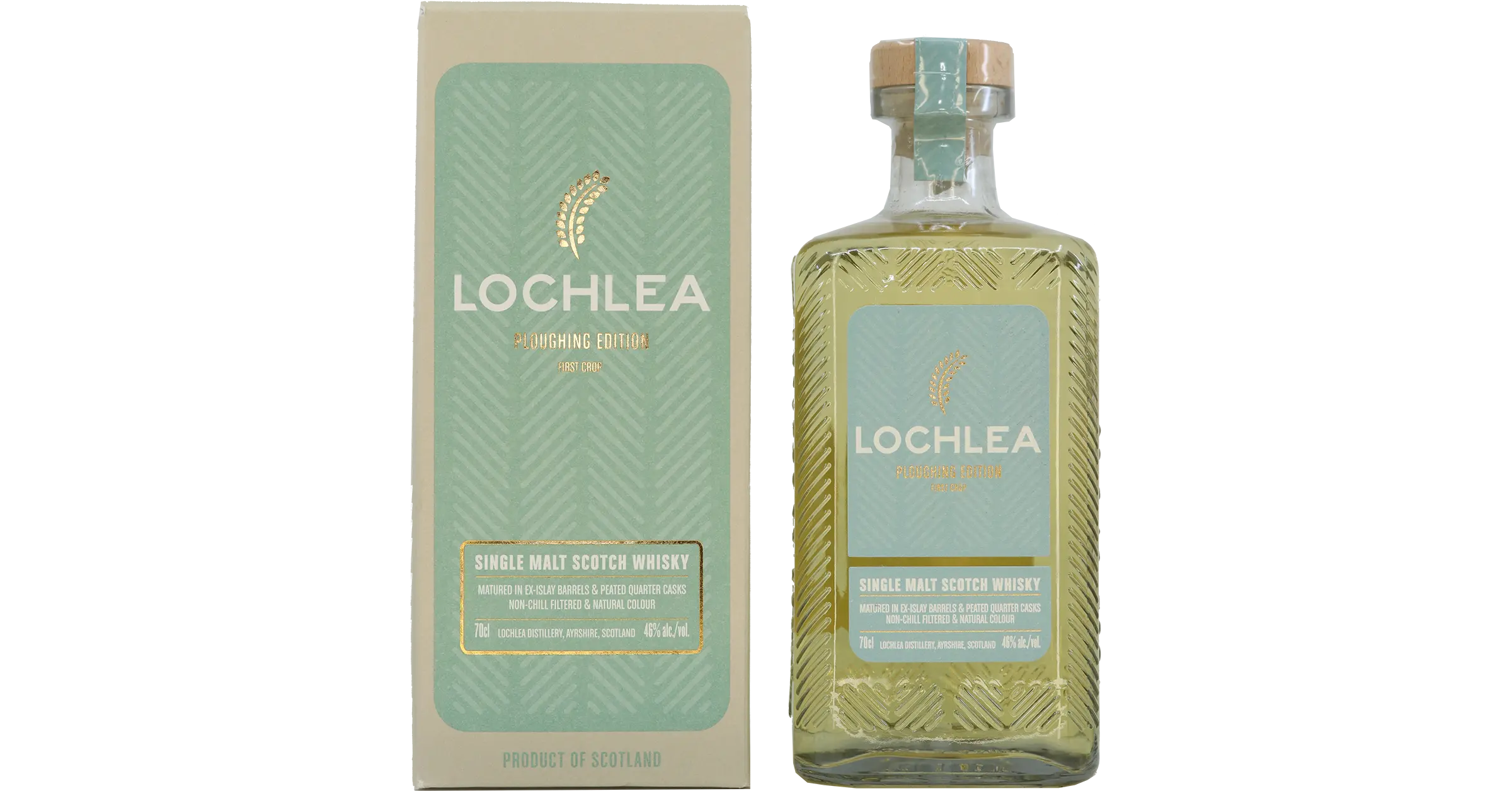 Lochlea first crop ploughing