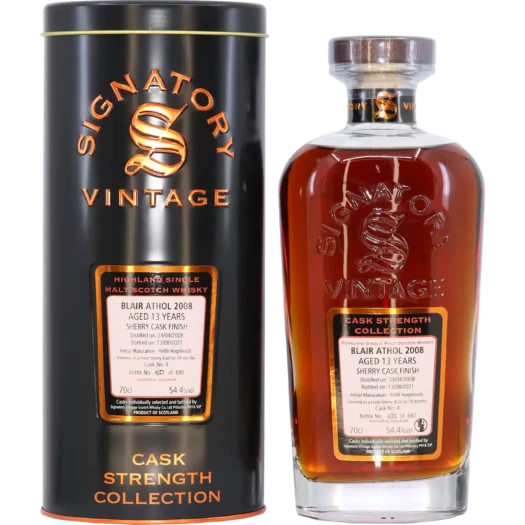 Blair Athol 2008 Signatory CSC