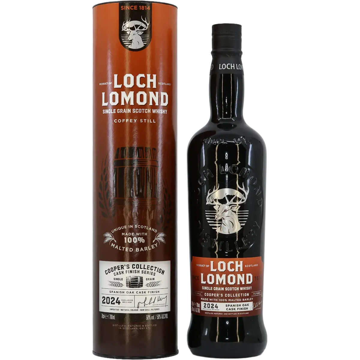 Loch Lomond single grain coopers choice 2024