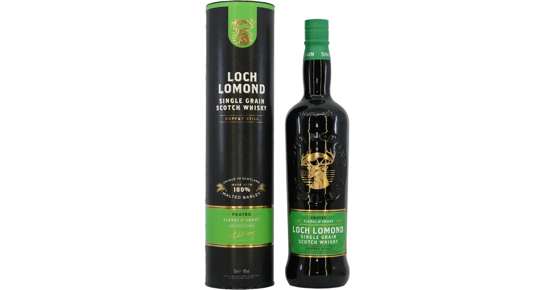 Loch Lomond single grain peated