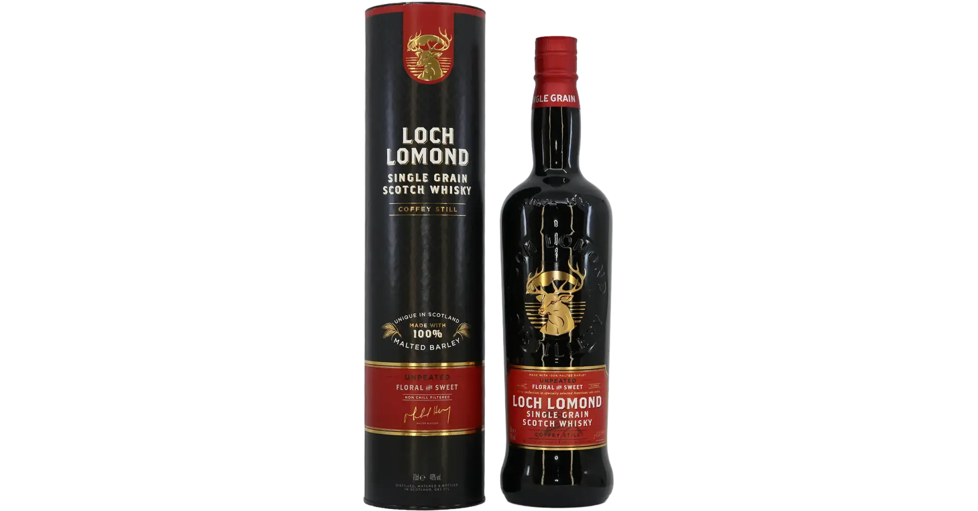 Loch Lomond single grain unpeated