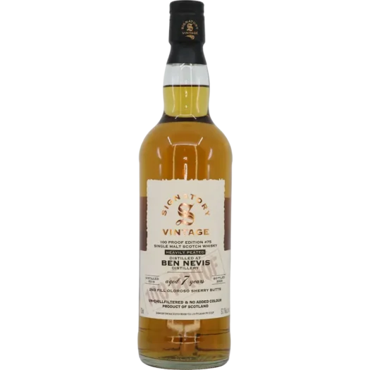 signatory 100 proof ben nevis #75
