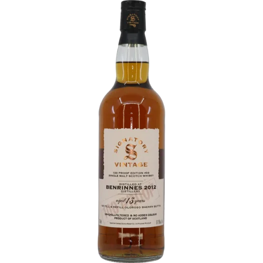 signatory 100 proof benrinnes #56
