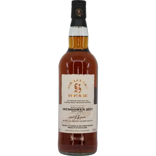 signatory 100 proof inchgower #53