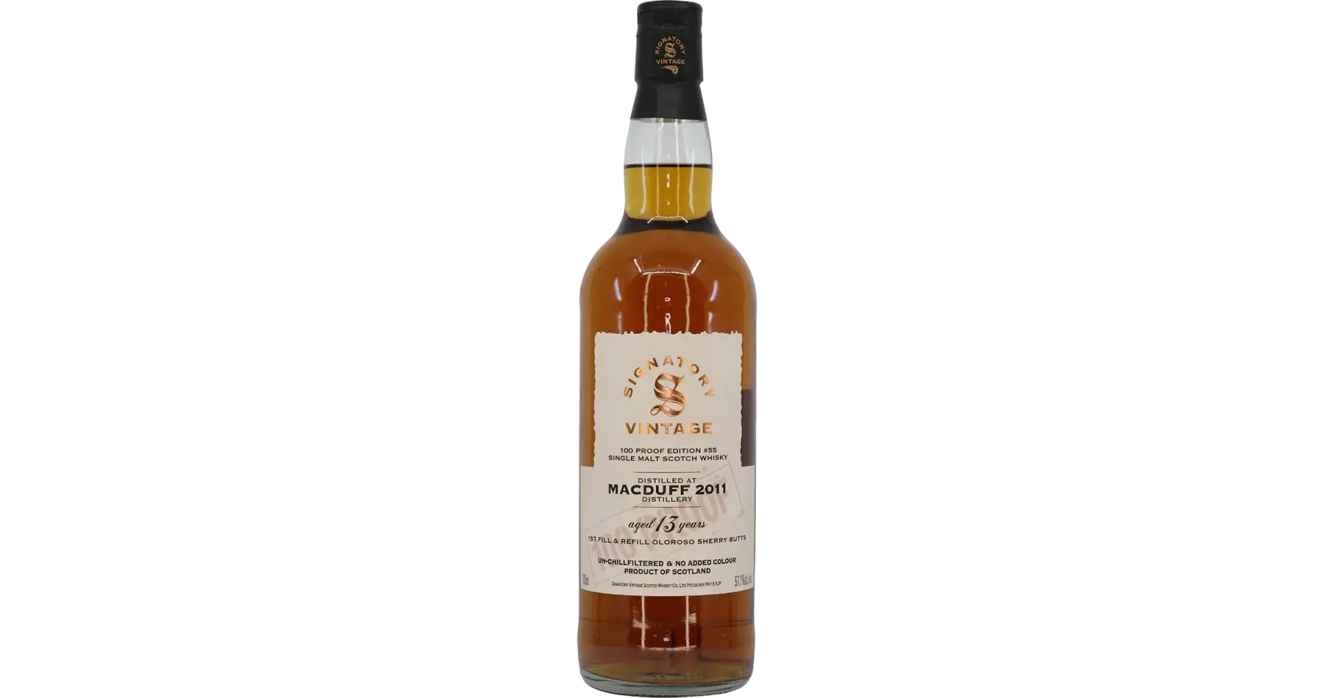 signatory 100 proof macduff #55