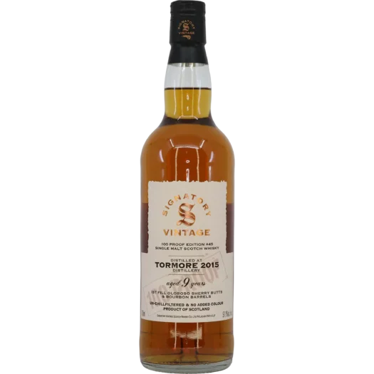 signatory 100 proof tormore #45