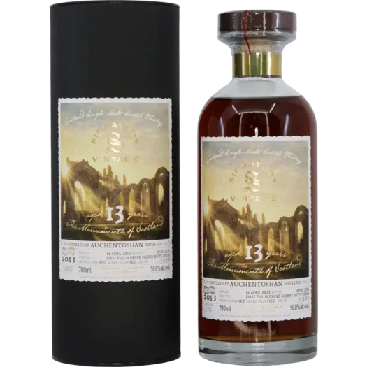 Auchentoshan 13 yrs Signatory Monuments