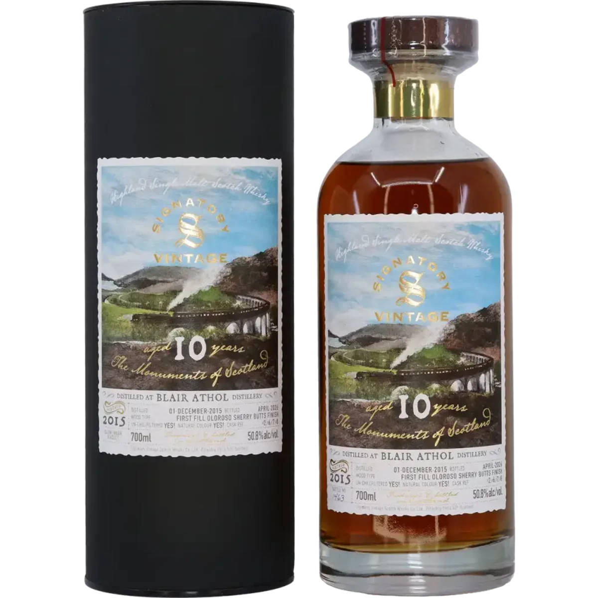 Blair Athol 10 yrs Signatory Monuments