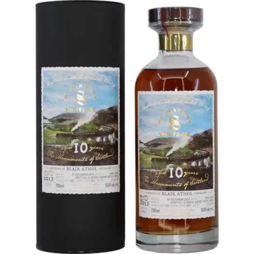 Blair Athol 10 yrs Signatory Monuments